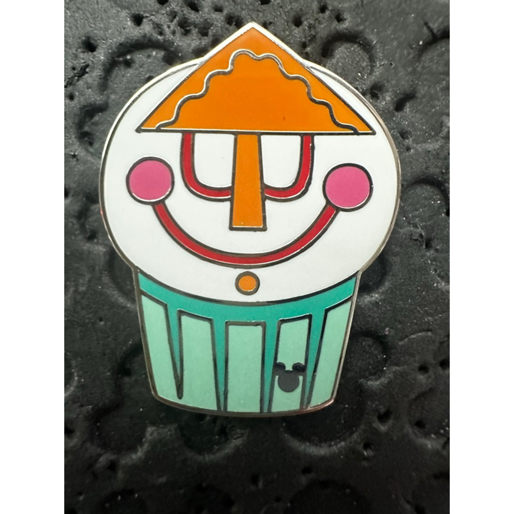 DLR Hidden Mickey 2025 Wave B Cupcake It's A Small World Disney Pin